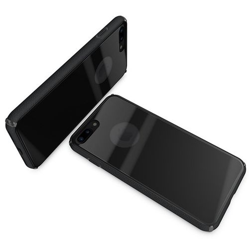 TEMPERED GLASS CASE IPHONE 7 8 PLUS CZARNY na Arena.pl