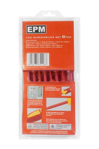 zestaw wkrętaków izolowanych vde 8 sztuk - e-400-0410 na Arena.pl