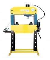 Prasa hydrauliczna warsztatowa z ruchomym tłokiem 100 ton regulowany stół