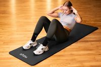 Mata Gimnastyczna do Ćwiczeń Jogi Pilatesu 190x60 Karimata NBR Fitness 1cm