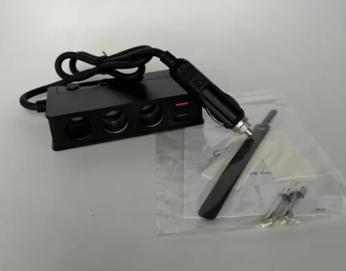 Rozgałęźnik | Rozdzielacz USB 12/24V|QC USB-A|3 x USB-A|3 x zapalniczka|LCD na Arena.pl