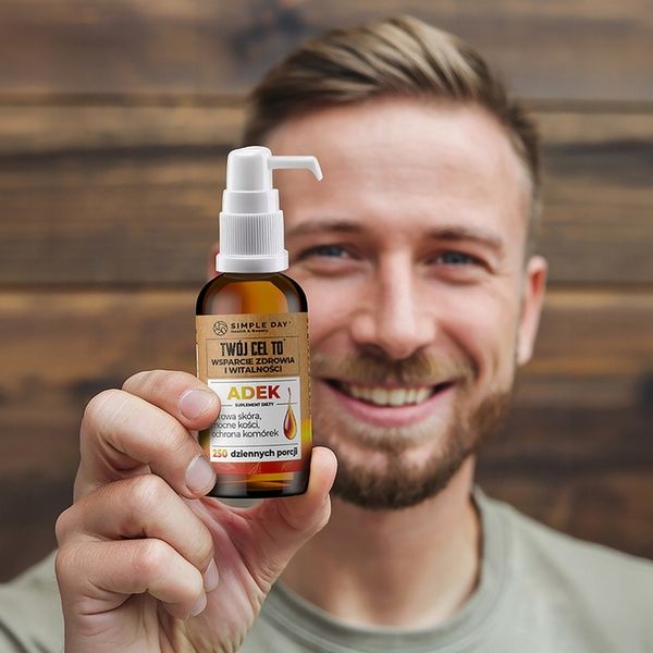 ADEK WITAMINA KROPLE A + D3 + E + K2 MK-7 | 250 PORCJI DZIENNYCH zdjęcie 8