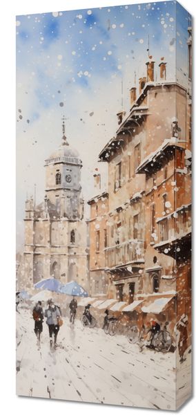 Obraz 30x70cm Urok Starych Miast zdjęcie 1