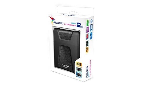 External HDD Adata Durable HD650 2.5inch 2TB USB3.0 Black, Rugged na Arena.pl