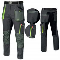 Spodnie robocze MĘSKIE do pasa mocne elastyczne BHP OCHRONNE CE STRETCH 44