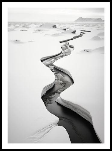 Plakat 50x70cm Szczeliny Mrozu na Arena.pl