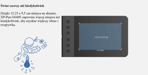 Tablet graficzny Xp-Pen Star G640S na Arena.pl