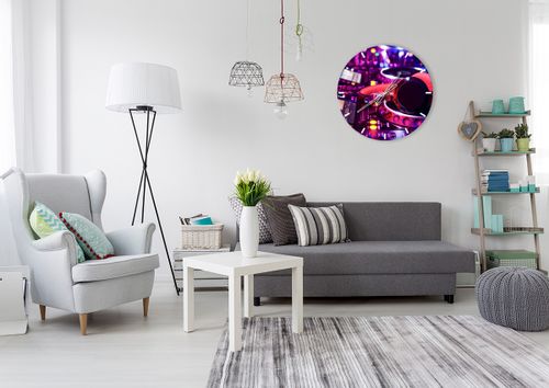 Zegar Ścienny - Studio Nagrań  - 60X60 Cm - C3Ar60X60-2404 na Arena.pl
