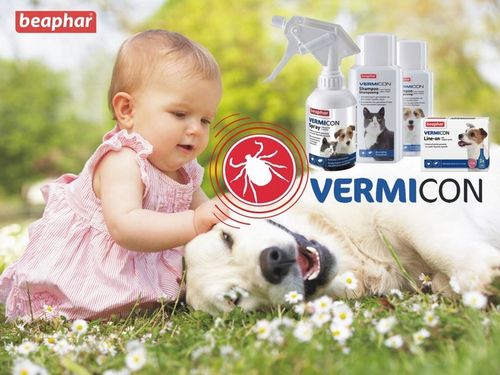 VERMICON KOT KROPLE KLESZCZE PCHŁY KOMARY 3szx1ml na Arena.pl