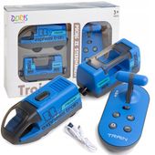 Pociąg zdalnie sterowany do kolejek LOKOMOTYWA WAGON PILOT ładowanie USB