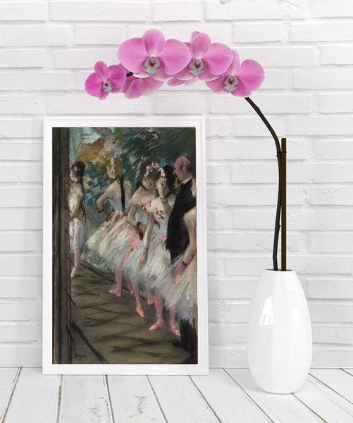 The Ballet, Edgar Degas - plakat 50x70 cm zdjęcie 2