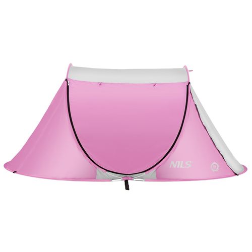 Namiot plażowy NC3043 NILS różowy samorozkładający | UV SPF30 | 220 cm na Arena.pl