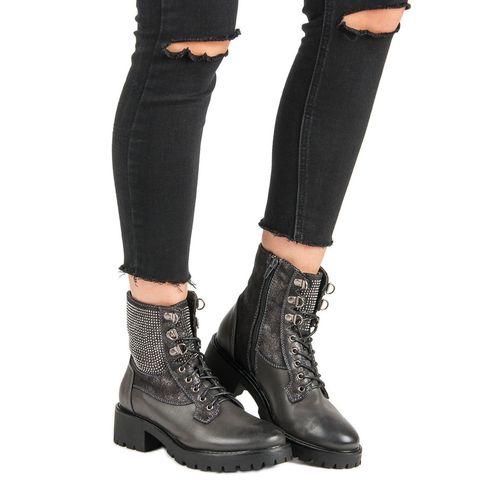 Sznurowane Workery Na Platformie r.38 na Arena.pl