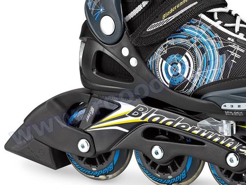 Rolki Bladerunner Phaser Cube Black / Light Blue 2017 32-35 na Arena.pl