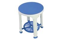 Krzesło prysznicowe obrotowe okrągły taboret pod prysznic stołek