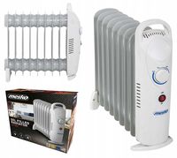 grzejnik olejowy (9 żeberek) 1000w mesko ms 7805
