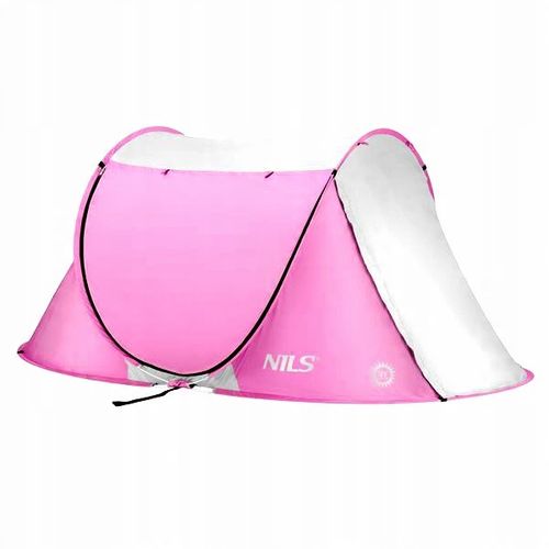 Namiot Plażowy Samorozkładający się dla Dzieci Różowy NILS Lekki POP-UP na Arena.pl