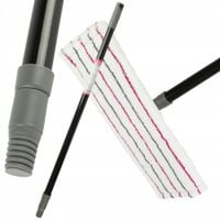 KIJ DO MOPA TELESKOPOWY REGULOWANY 120CM CZARNY Z GWINTEM TRWAŁY KLARA