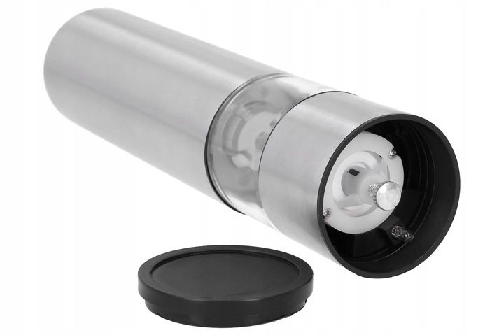 Elektryczny młynek do soli pieprzu stal nierdzewna zdjęcie 6