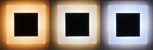 Oświetlenie schodowe z czujnikiem ruchu oprawa schodowa 230V Q30 BIAŁA na Arena.pl