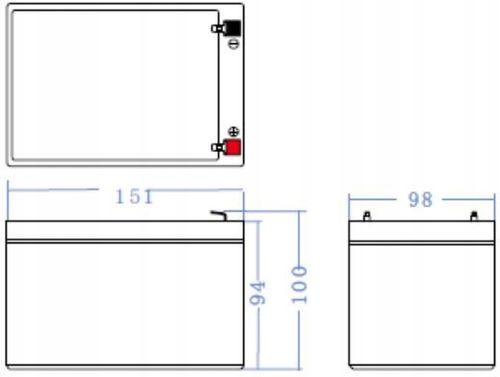 AKUMULATOR AGM VRLA GREENCELL do UPS 12V 12Ah na Arena.pl