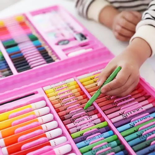 Zestaw Do Malowania Dla Dzieci 208 Elementów na Arena.pl