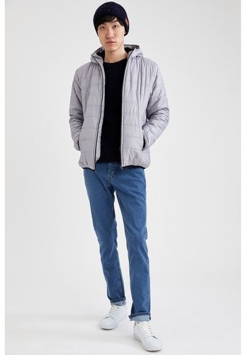 DEFACTO SZARA KURTKA MĘSKA PIKOWANA S 1BDC na Arena.pl