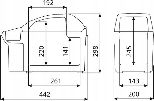 PRZENOŚNA LODÓWKA TERMOELEKTRYCZNA DOMETIC BORDBAR TB 08 8L 12V na Arena.pl