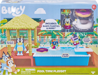 BLUEY ZESTAW ZABAWA W BASENIE Z FIGURKĄ DLA DZIECI POOL TIME PLAYSET 13065
