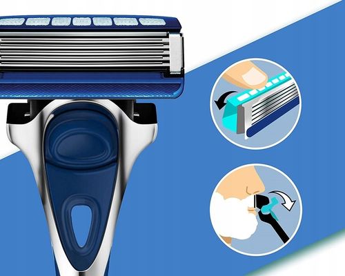 Zestaw do Golenia WILKINSON Hydro 5 Skin Sensitive 4x Wkłady + Rączka na Arena.pl