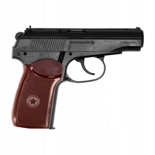 WIATRÓWKA PISTOLET MAKAROV BORNER PM-X 4,5mm BB CO2 na Arena.pl