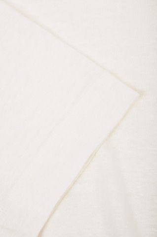 GANT LINEN T-SHIRT 4202438 EGGSHELL M zdjęcie 2