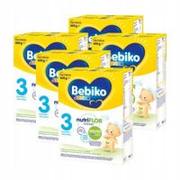 Bebiko Zestaw Junior 3 Nutriflor Expert 12m 5x600g