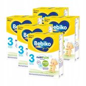 Bebiko Zestaw Junior 3 Nutriflor Expert 12m 5x600g