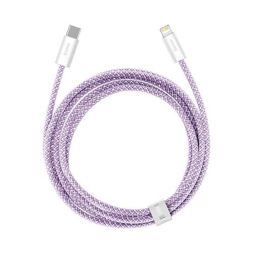 kabel usb-c do lightning baseus dynamic series, 20w, 2m (fioletowy) na Arena.pl