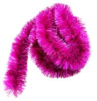 ŁAŃCUCH CHOINKOWY 6 metrów girlanda śr 5cm RÓŻOWY