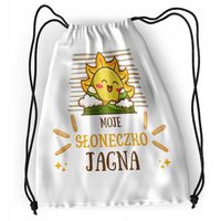 Plecak Sportowy Szkolny Dla Jagny Córki Dziecka Z Nadrukiem Ze Zdjęciem