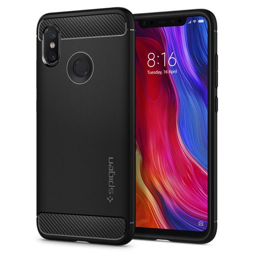 SPIGEN RUGGED ARMOR XIAOMI MI8 - BLACK na Arena.pl
