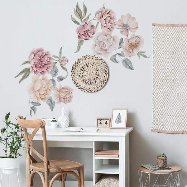 Naklejki Piwonie i Róże DK440 zdjęcie 1