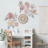 Naklejki Piwonie i Róże DK440