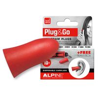 Zatyczki stopery do uszu Alpine Plug&Go 10 szt