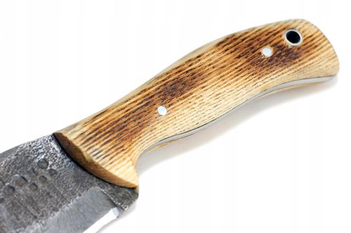 Nóż myśliwski taktyczny ręcznie wykonany BUSHCRAFT na Arena.pl