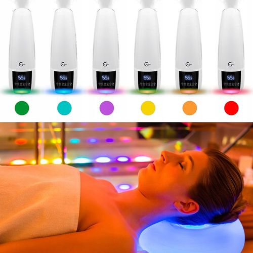 Nawilżacz powietrza DUŻY AUTOMATYCZNY AROMATERAPIA 4w1 3 OLEJKI FILTR PILOT na Arena.pl