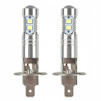 2x ŻARÓWKA LED H1 BIAŁA 6000K 3600LM CANBUS 50000H 100W 12V BARDZO MOCNE