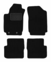 Dywaniki welurowe LUX Fiat Stilo 2000-2008 czarne FL