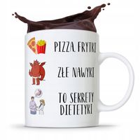 Dla Dietetyka Dietetyczki Kubek Sekret Dietetyki Z Nadrukiem Ze Zdjęciem