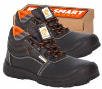 Buty Robocze Skórzane Z Noskiem S1 Src Trzewiki Bhp Ochronne Solid Roz. 39