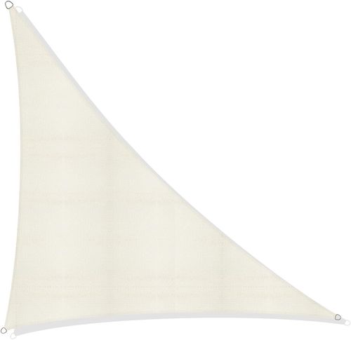 UŻYWANE Żagiel przeciwsłoneczny Sunnylaxx trójkątny 5x5x7 m kremowy UV na Arena.pl