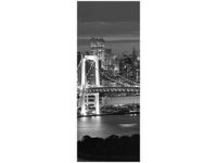 40X100CM TOKYO MOST TĘCZOWY OBRAZ PION