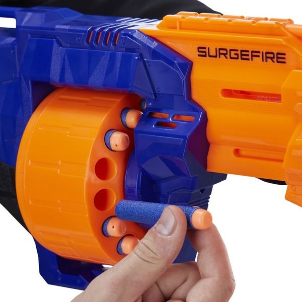 NERF N-STRIKE ELITE SURGEFIRE E0011 MEGASZYBKI zdjęcie 3